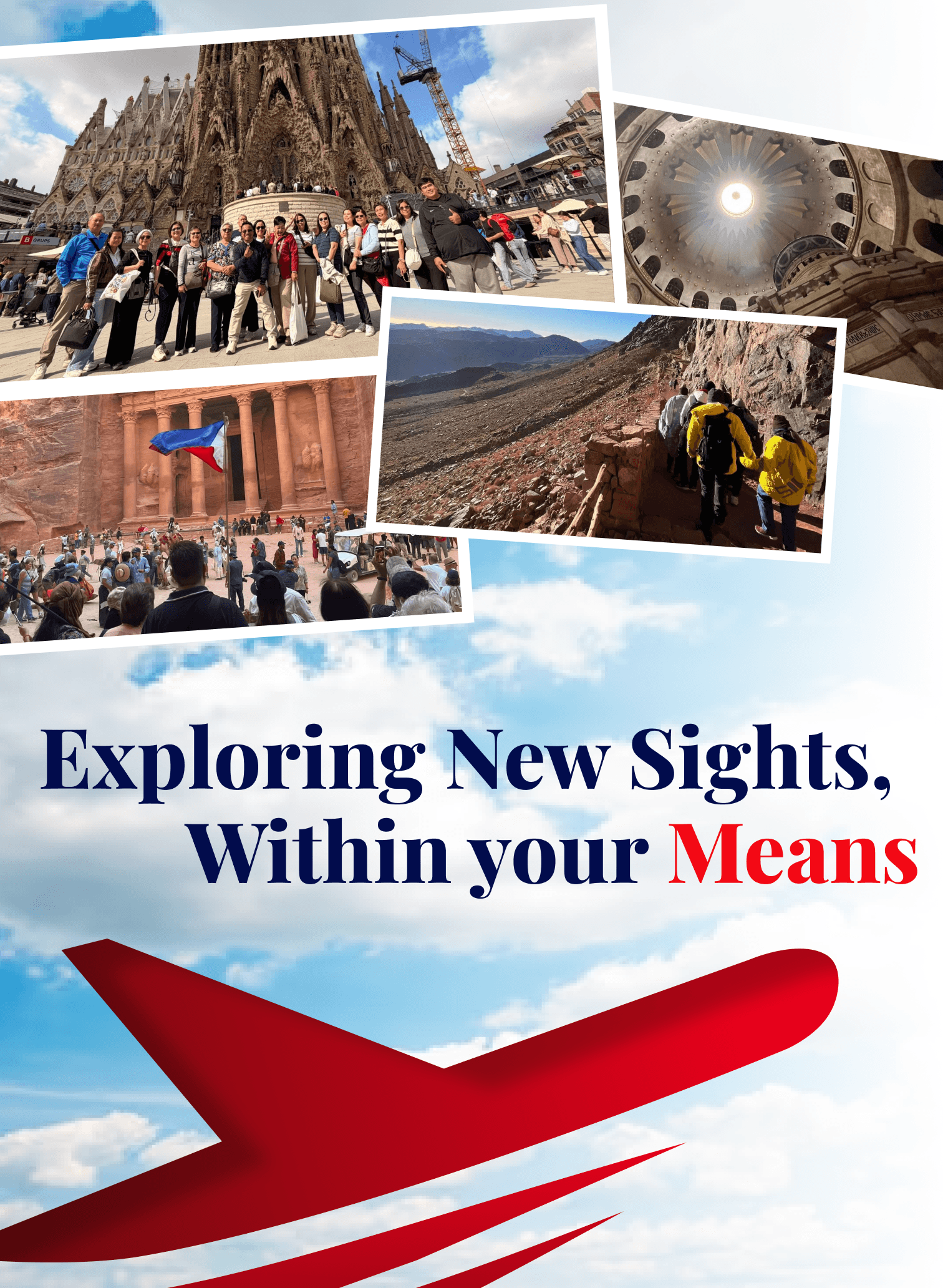 Exploring new sights, within your means