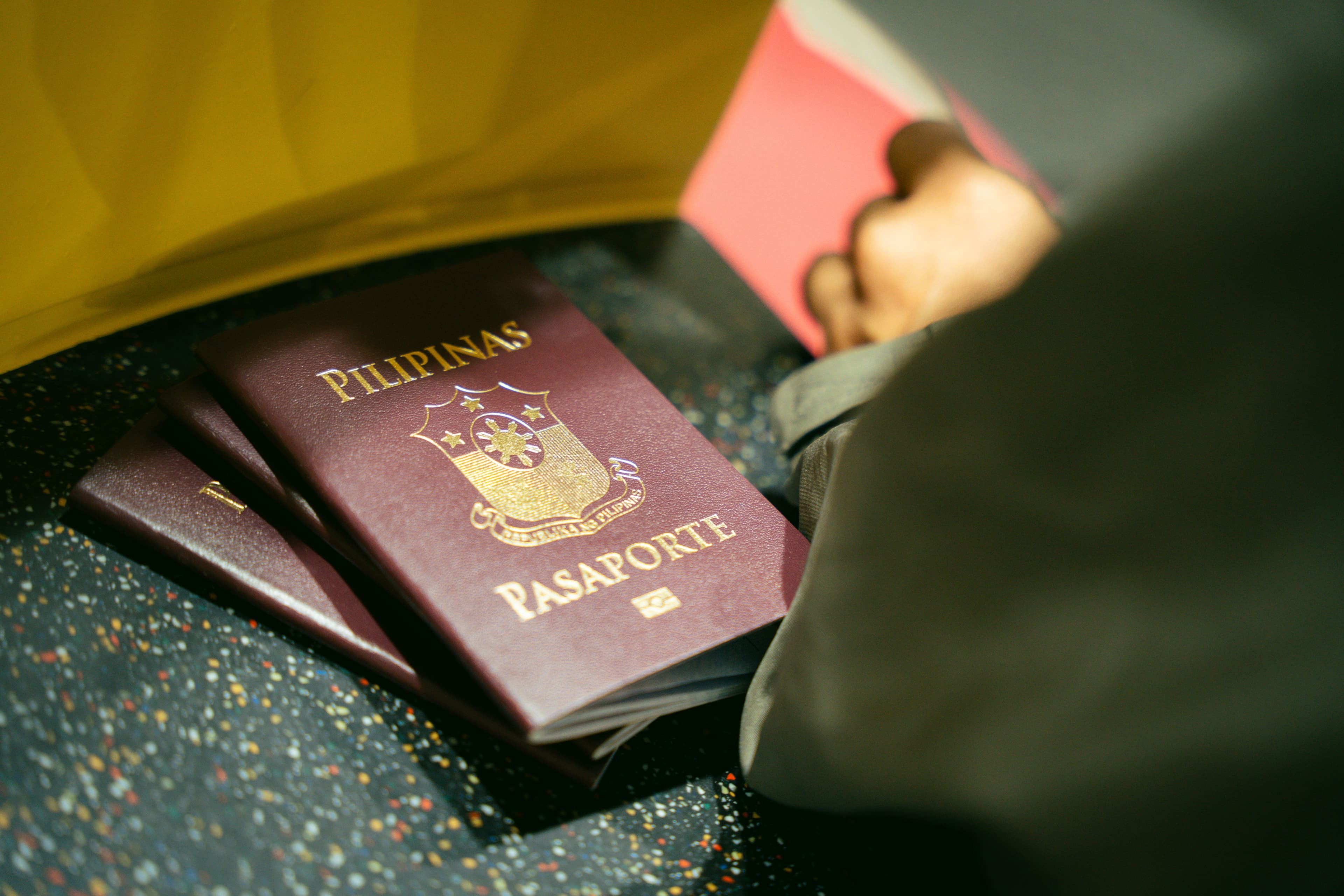 Philippine passport ready for travel