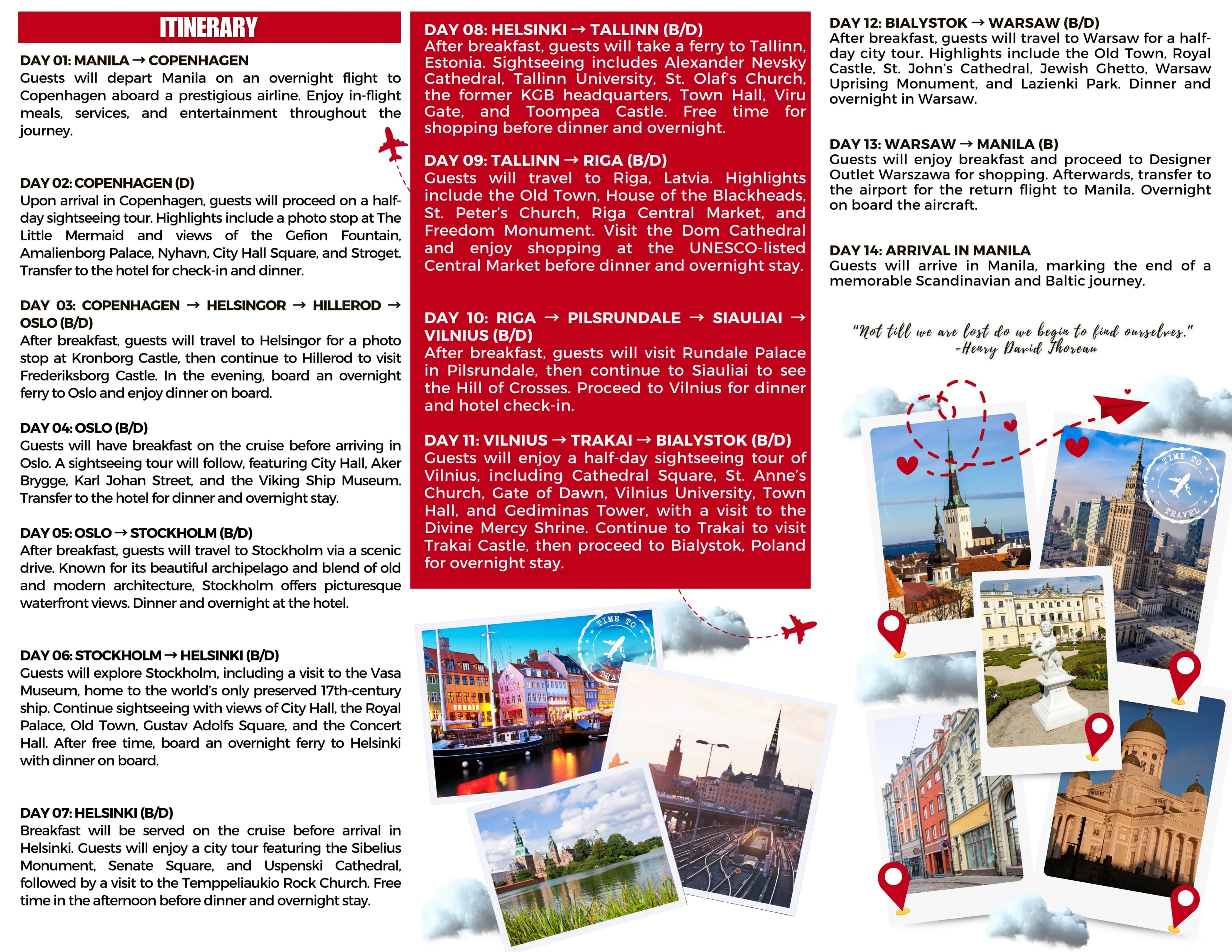 Scandinavia and Baltics brochure page 2